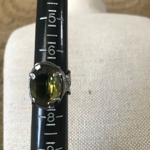 R1883 Silpada Olive Swarovski Ring